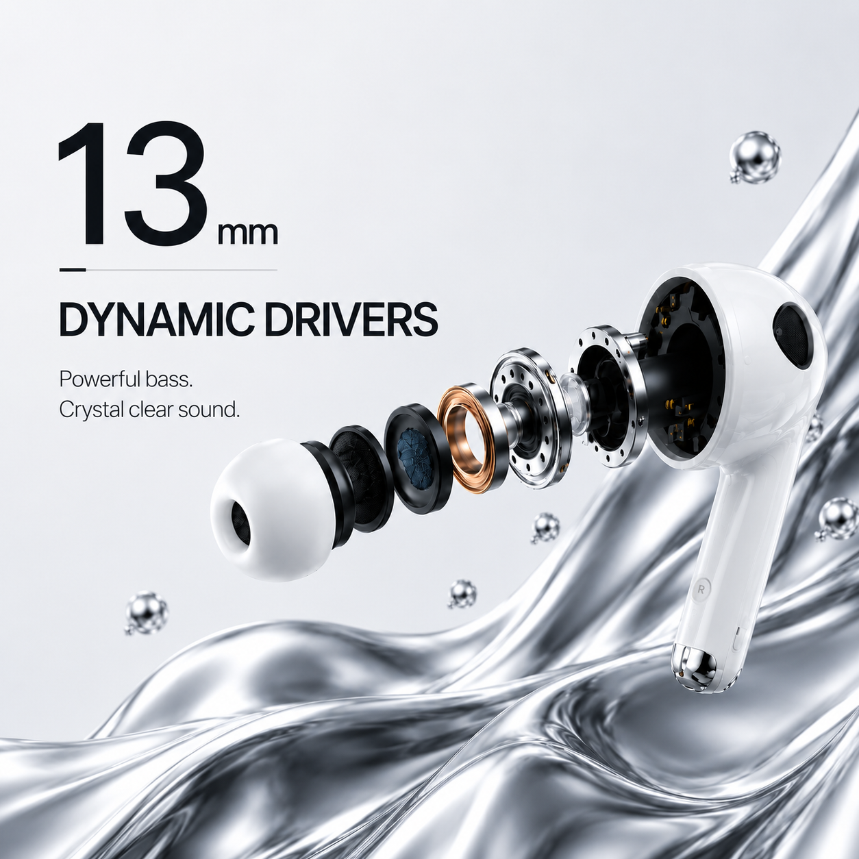 Hybott Neo Buds 13mm dynamic driver rich bass