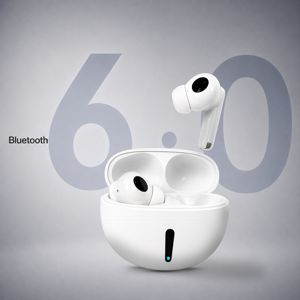 Hybott Neo Buds Bluetooth 6.0 instant pairing