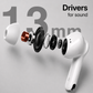 Hybott XBuds 13mm dynamic driver deep bass