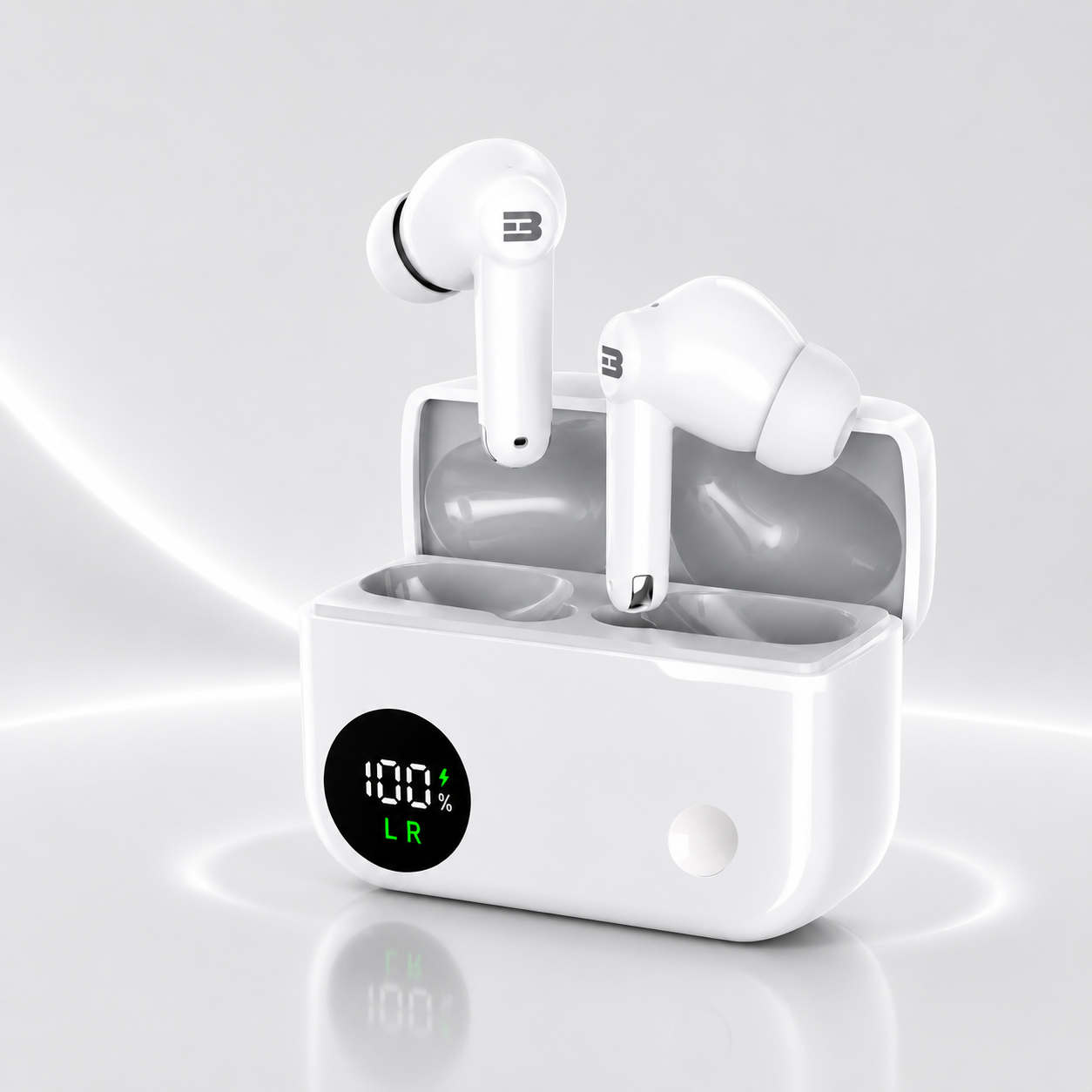 Hybott XBuds ANC wireless earbuds white