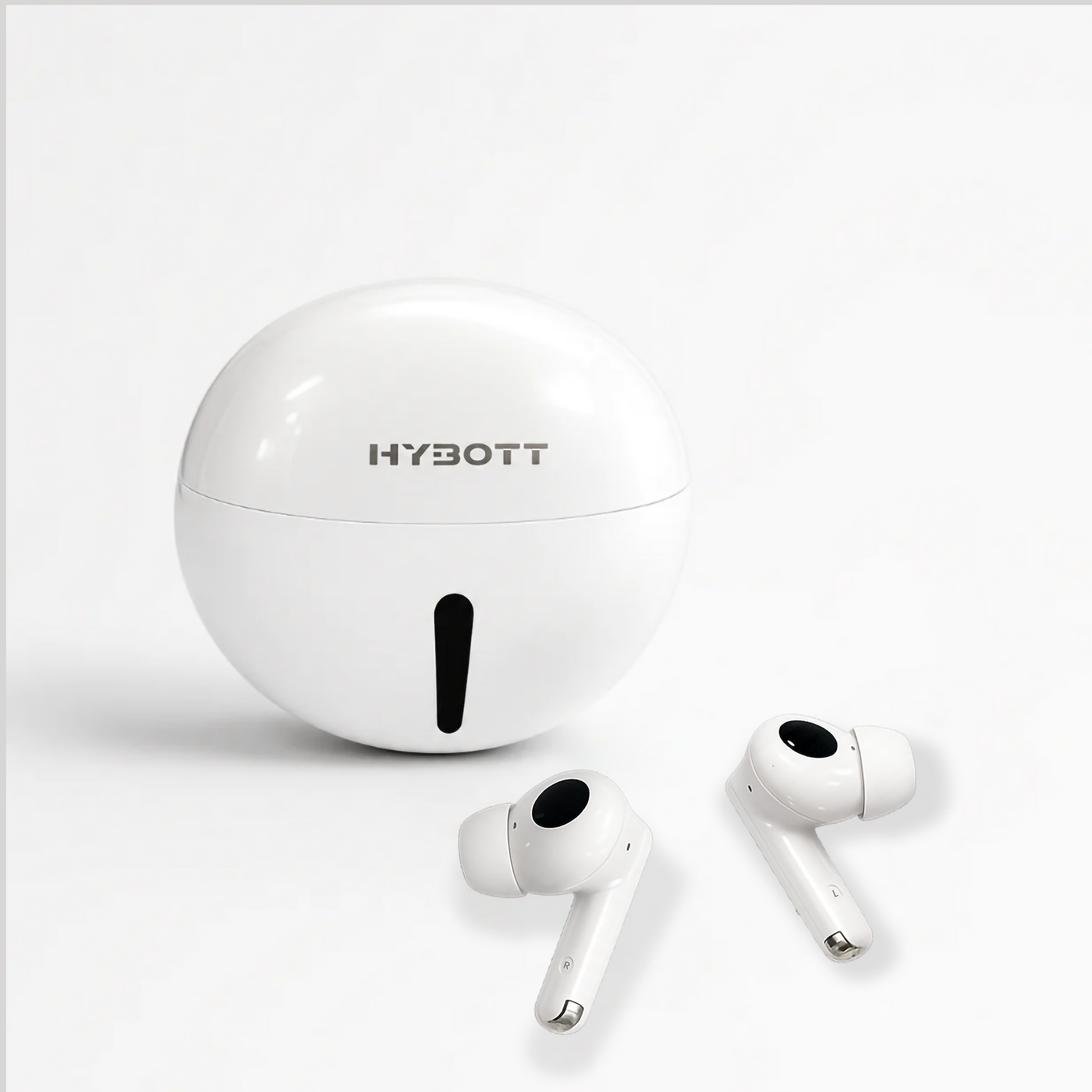 Hybott Neo Buds charging case and earbuds