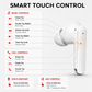 Hybott Neo Buds smart touch controls